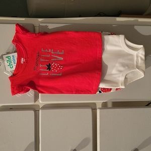 3-piece Strawberry 18m outfit
